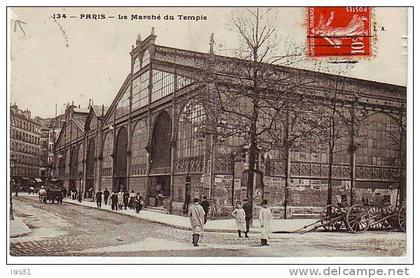 Dép 75 - Q891 - Paris - Arrondissement: 04  ? - Le marché du temple - état