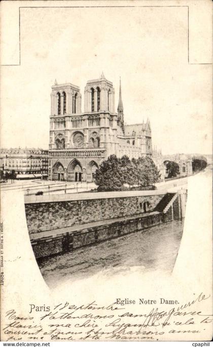 Paris CPA Eglise Notre Dame