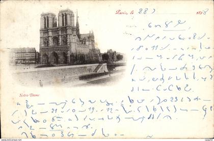Paris cPA Notre DAme