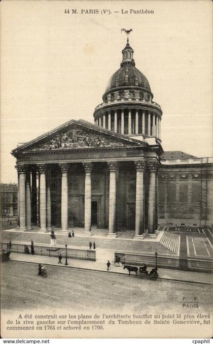 CPA Paris Le Pantheon