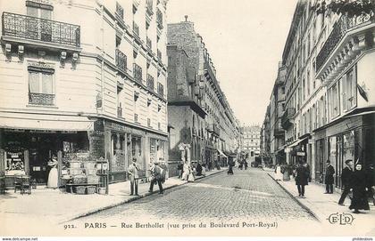 PARIS 05 arrondissement  rue berthollet