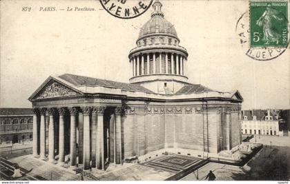 Paris - 5 - Le Pantheon CPA
