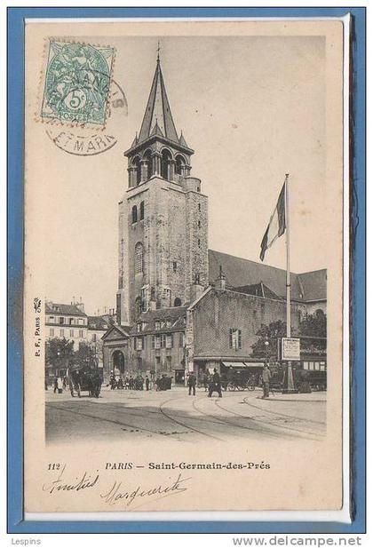 75 - PARIS - 06 Arr. -- St germain des Prés