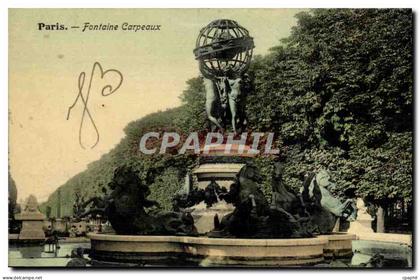 Paris CPA Fontaine Carpeaux (Luxembourg)