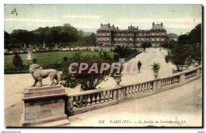 Paris CPA Jardin du Luxembourg