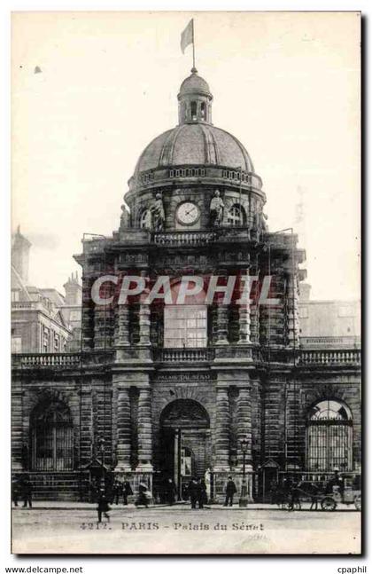 Paris CPA Palais du Senat