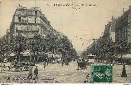 PARIS 07 arrondissement  école militaire avenue Bosquet