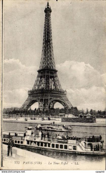 Paris - 7 - Tour Eiffel - Eiffel Tower - CPA