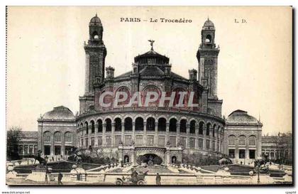 Paris CPA Le Trocadero