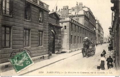 Paris CPA Ministere du Commerce rue de Grenelle