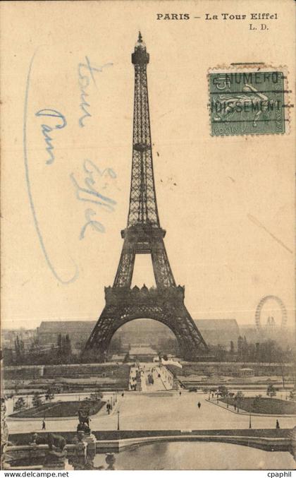 Paris CPA Tour Eiffel