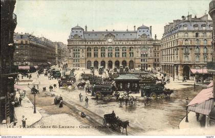 Paris 8 - Gare Saint Lazare - CPA