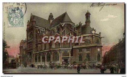 Paris CPA Chatelet Eglise