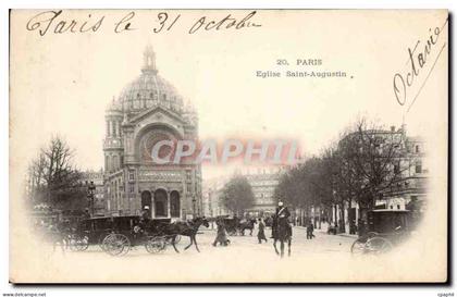 Paris CPA Eglise Saint Augustin