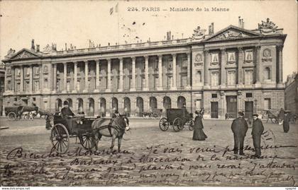 Paris CPA Ministere de la Marine
