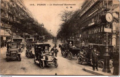 (06/09/25) 75-CPA PARIS - 9ème ARRONDISSEMENT - LE BOULEVARD MONTMARTRE