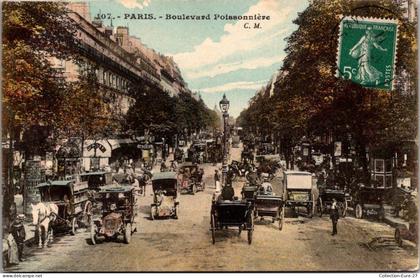 (06/09/25) 75-CPA PARIS - 9ème ARRONDISSEMENT - LE BOULEVARD POISSONNIERE