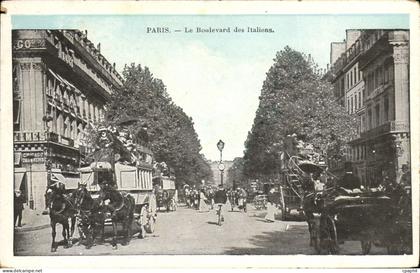 CPA Paris La Boulevard des Italiens