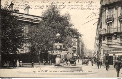 Paris (9eme) Place Saint Georges