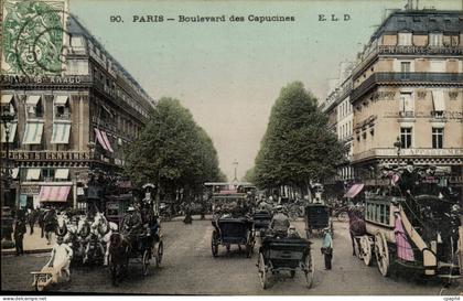 Paris CPA Boulevard des CApucines