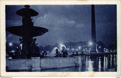 Paris CPA Place de la Concorde