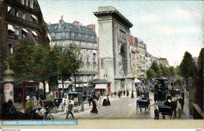 Paris - 10 - Porte Saint Denis - CPA