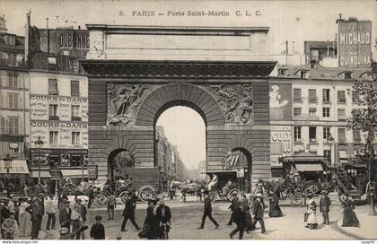 Paris - 10 - Porte Saint Martin - CPA