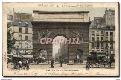 Paris - 10 - Porte Saint Martin - CPA