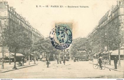 PARIS 11 arrondissement  boulevard voltaire