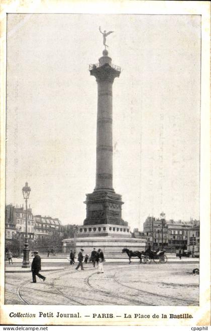 Paris 11 Collection Petit Journal - Place de la Bastille - CPA