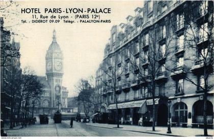 CPA Paris 12e Hotel Paris- Lyon - Palace 11, rue de Lyon (478858)