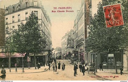 PARIS  12 eme arrondissement   rue Claude decaen