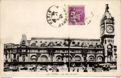 Paris - 12 - Gare du Lyon - CPA