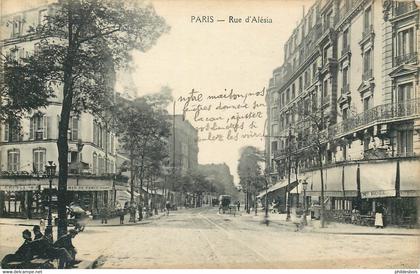 PARIS 14 arrondissement  rue d'alesia