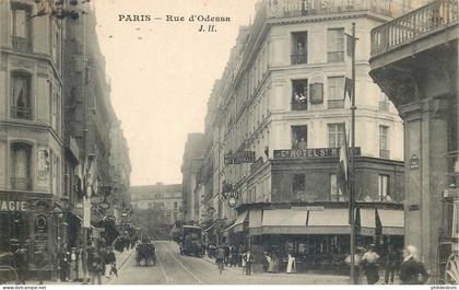 PARIS 14 arrondissement  rue Odessa