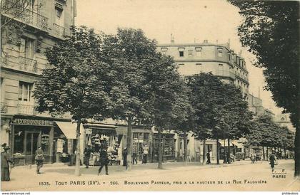 PARIS 15 eme arrondissement  boulevard Pasteur