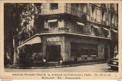 CPA PARIS 16e 16, Avenue Victor Hugo maison Prunier-Traktir (37474)