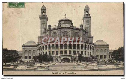 Paris - 16 - Le Trocadero CPA