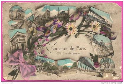 Souvenir de Paris - XVIe Arrondissement - Multivues - 1906