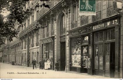 75 - PARIS - arrondissement 17 - Boulevard Malesherbes - papeterie