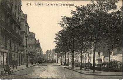 75 - PARIS - arrondissement 17 - Rue de Tocqueville