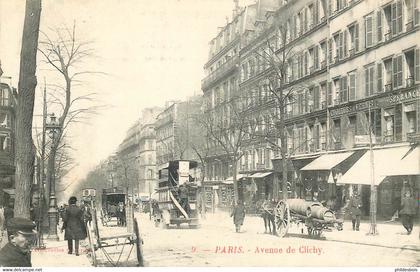 PARIS 17 arrondissement   avenue Clichy