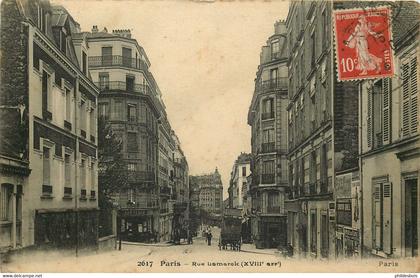 PARIS 18 arrondissement  rue Lamarck