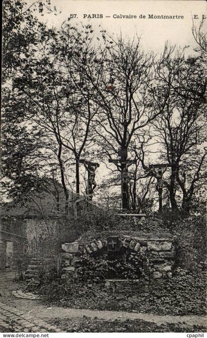 Paris - 18 - Calvaire de Montmartre - CPA