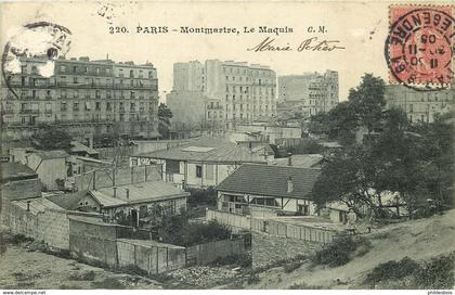 PARIS 18 eme arrondissement  MONTMARTRE  le MAQUIS