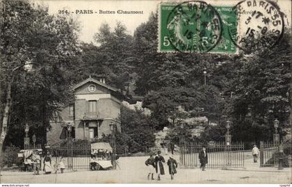 Paris - 19 - Buttes Chaumont CPA
