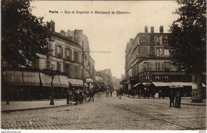 CPA Paris 20e - Rue Bagnolet (59129)
