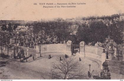 PARIS(20 em ARRONDISSEMENT) PERE LACHAISE