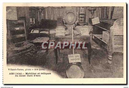 CPA Ars Ain Mobilier et reliques du Saint Cure d'Ars