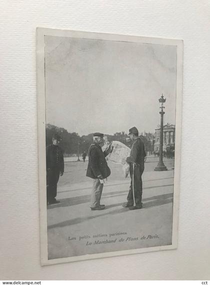 75 - Métiers - Les petits métiers parisiens - Le marchand de Plans de Paris